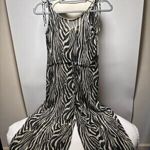 H&M Sheer Swimsuit Cover Up Jumpsuit Size XS